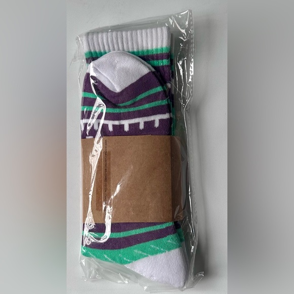 Ripe Band Purple and Green Patterned Socks - Picture 2 of 2